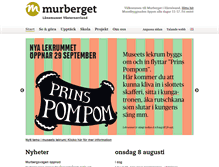 Tablet Screenshot of murberget.se